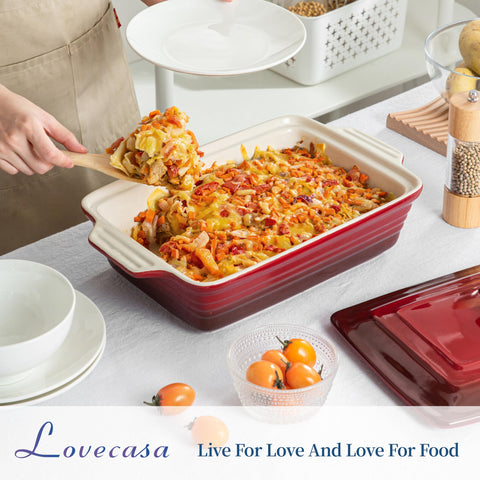 LOVECASA lid and handle detail showing secure grip and easy transfer benefit