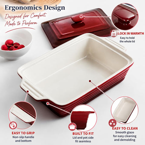 LOVECASA lid used as serving tray showing dual-purpose functionality benefit