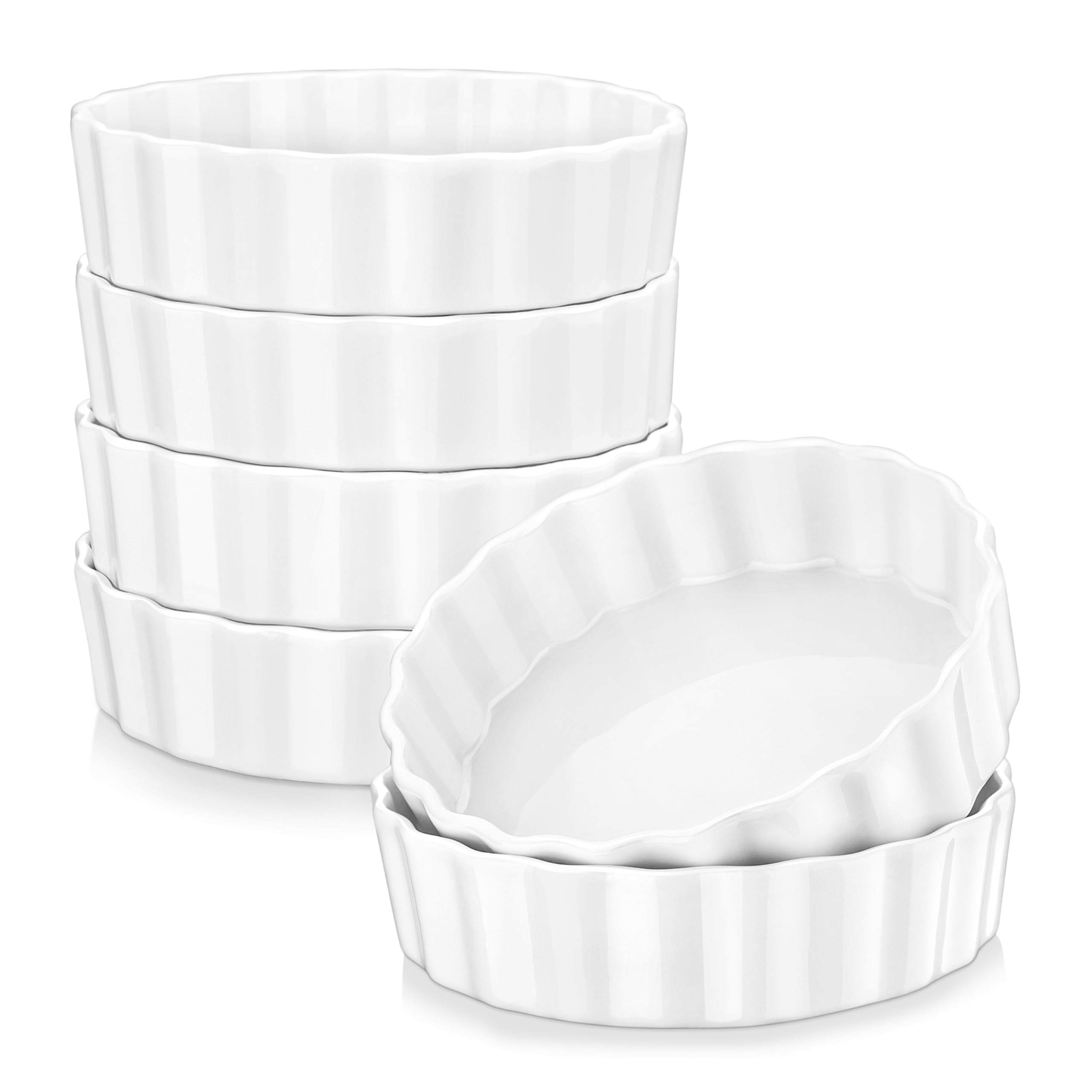 LOVECASA ramekin underside with capacity marking showing durable manufacturing detail