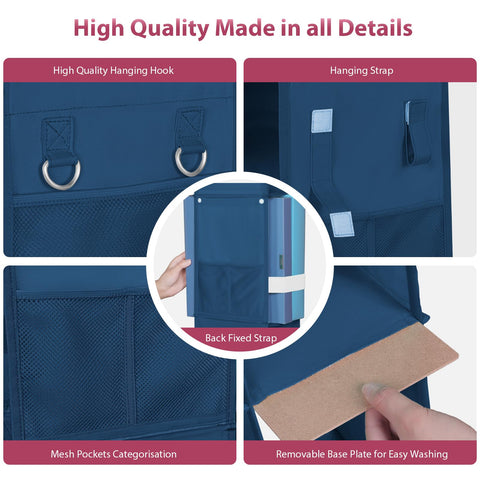 LOVEGRASS organizer next to locker door showing size fit and space-saving benefit