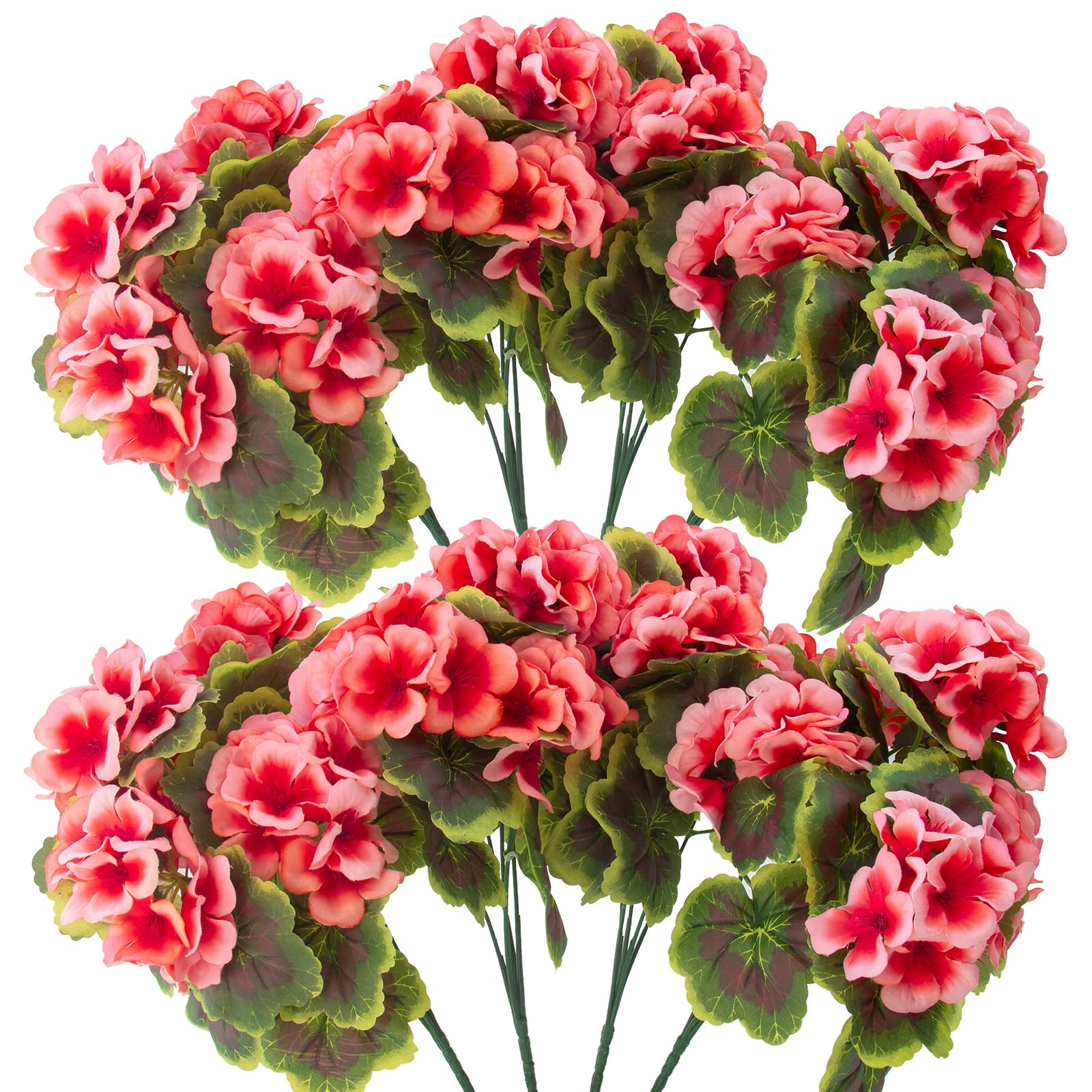 lovemoon geraniums in a wreath DIY arrangement for creative décor benefit