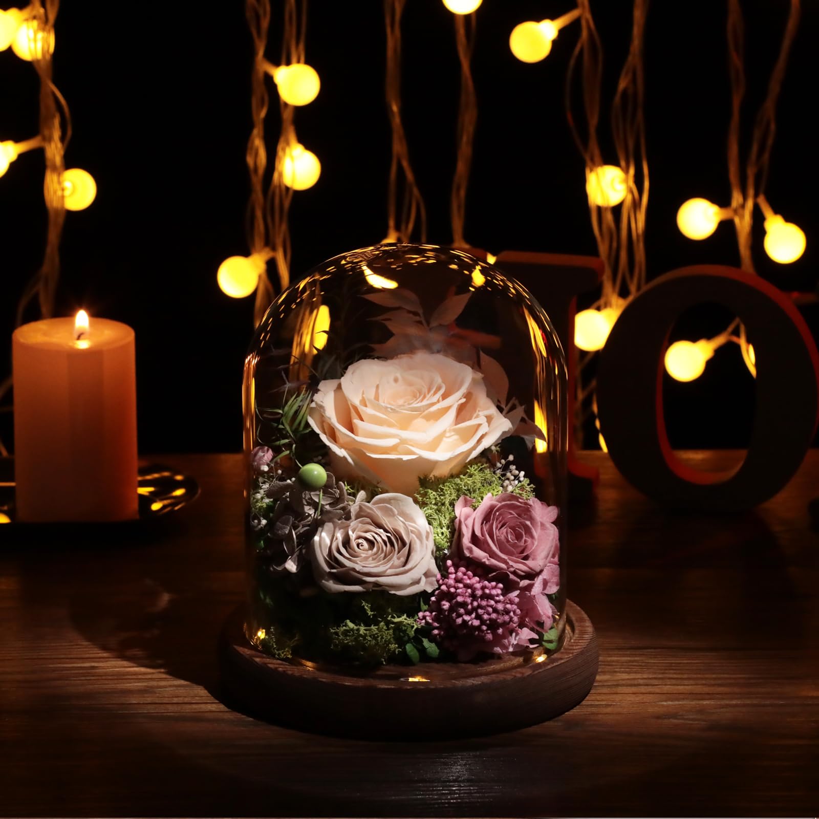 lovenfold lifestyle scene on bedside table showing lasting decoration benefit