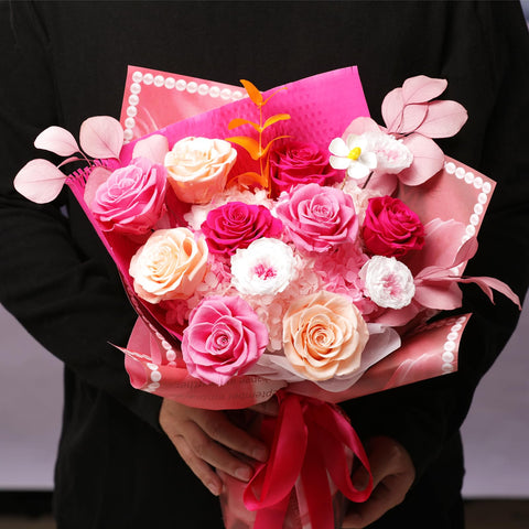 lovenfold botanical detail accent flowers highlighting mixed textures and decorative benefit
