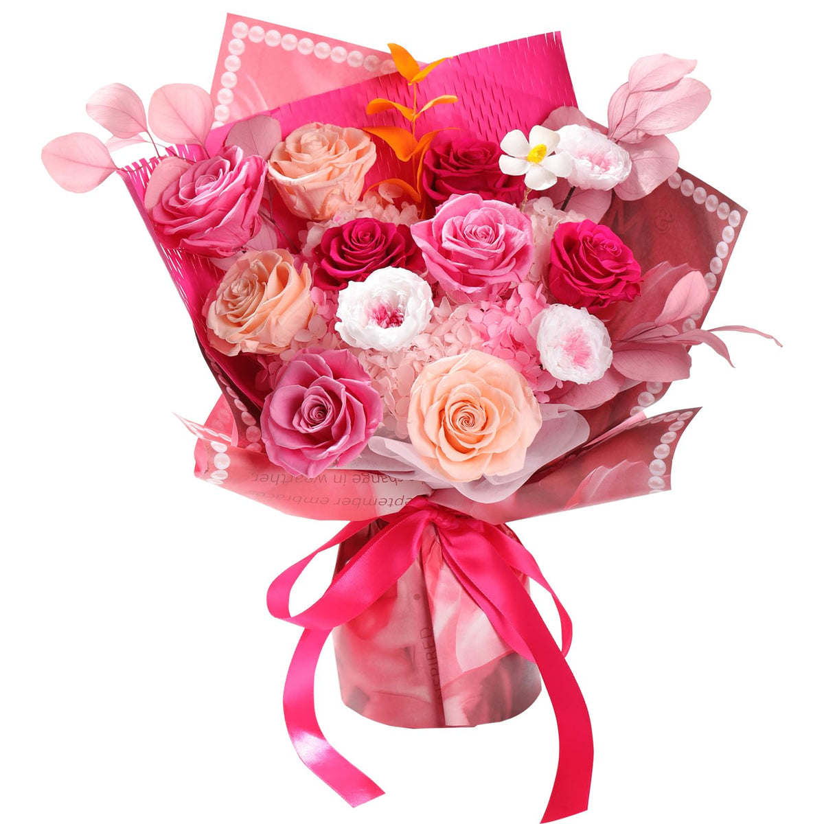 lovenfold front packaging bouquet showing full arrangement and ready-to-display benefit