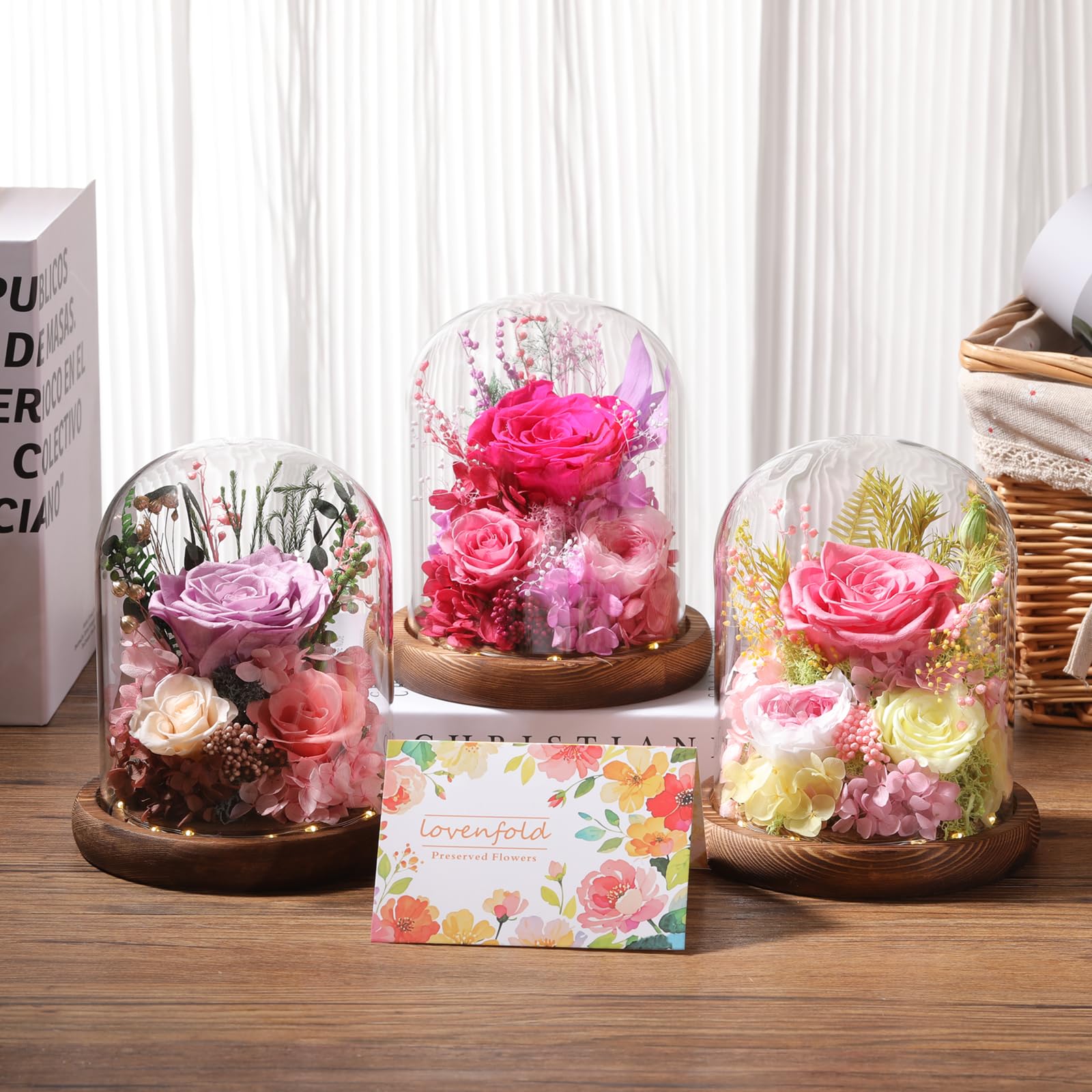 lovenfold lit on bedside table creating romantic evening ambiance and decor benefit