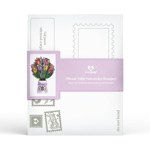 Lovepop detailed bee charm and ribbon adding thoughtful accent