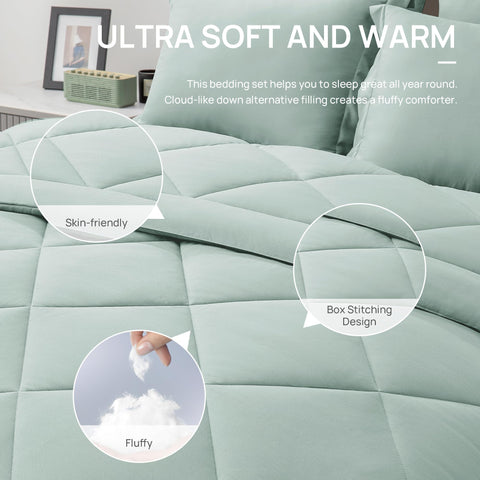 Love's cabin fitted sheet deep pocket demonstrating secure mattress fit benefit