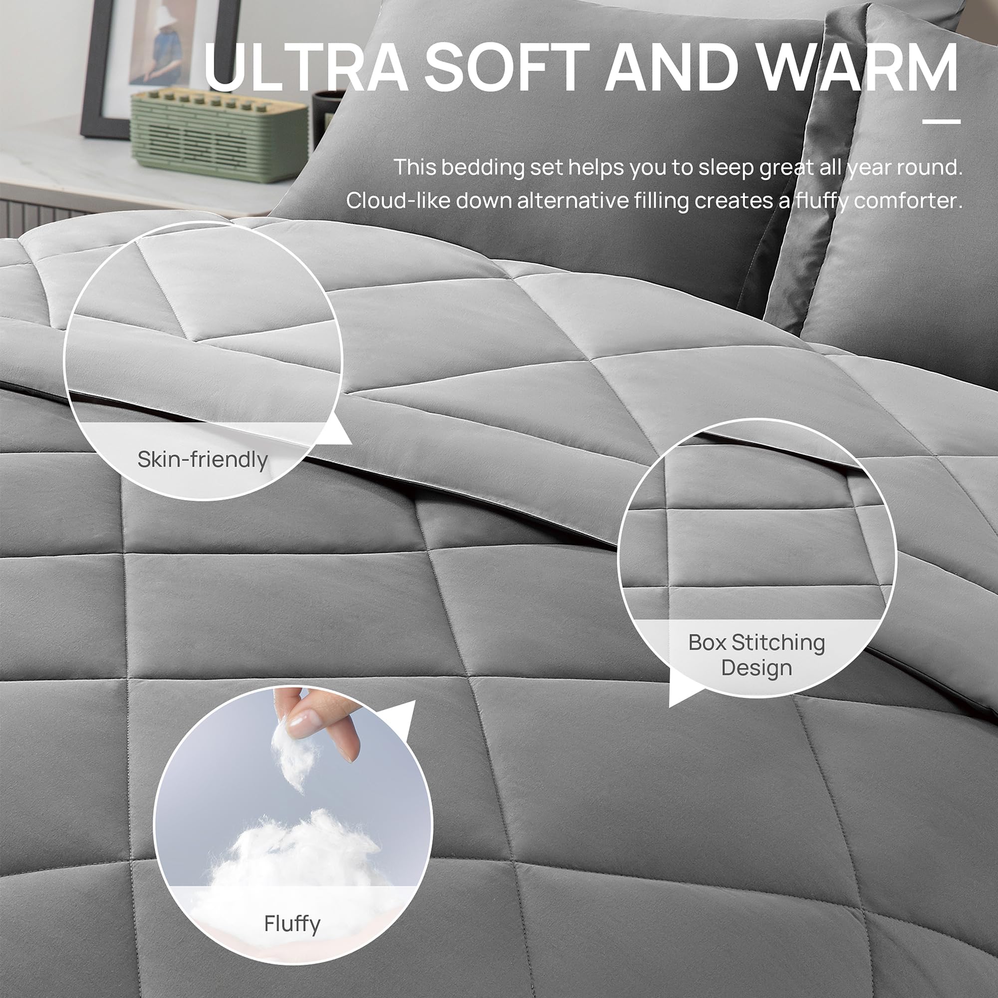Love's cabin bed set styled in bedroom showing coordinated design benefit