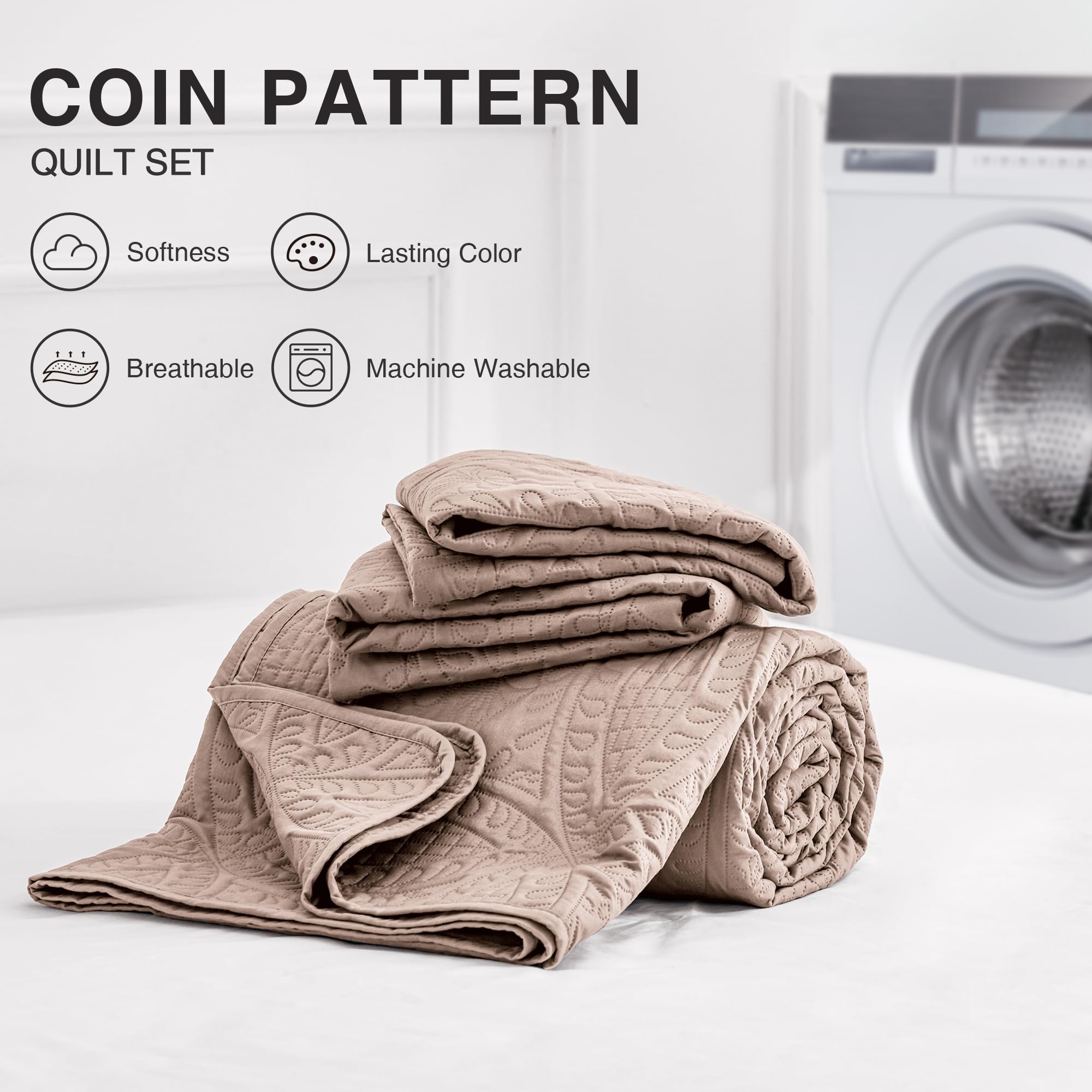 Love's cabin brushed polyester texture close-up conveying softness and breathability