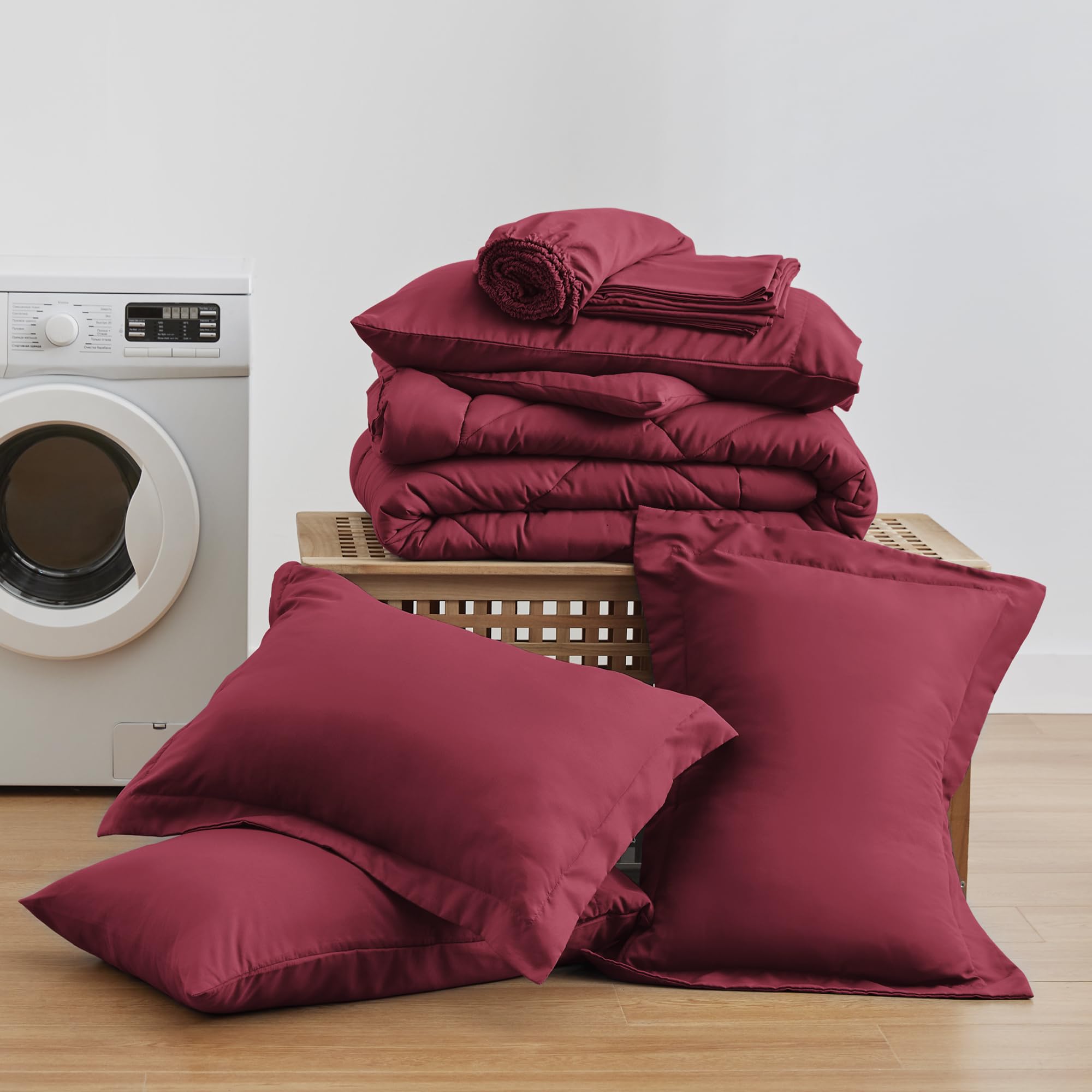 Love's cabin vacuum-sealed packaging showing compact shipment and easy fluff recovery