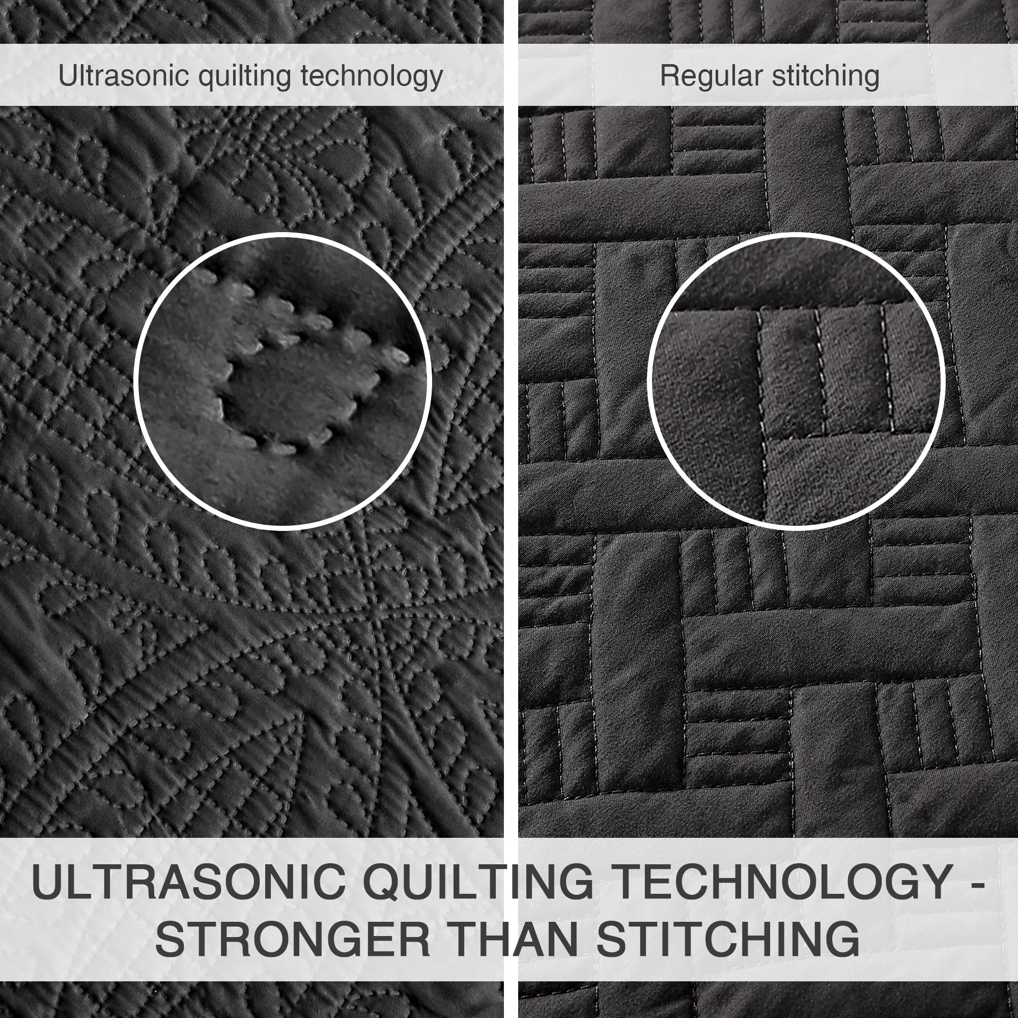 Love's cabin edge detail showing ultrasonic pressing for long-lasting durability