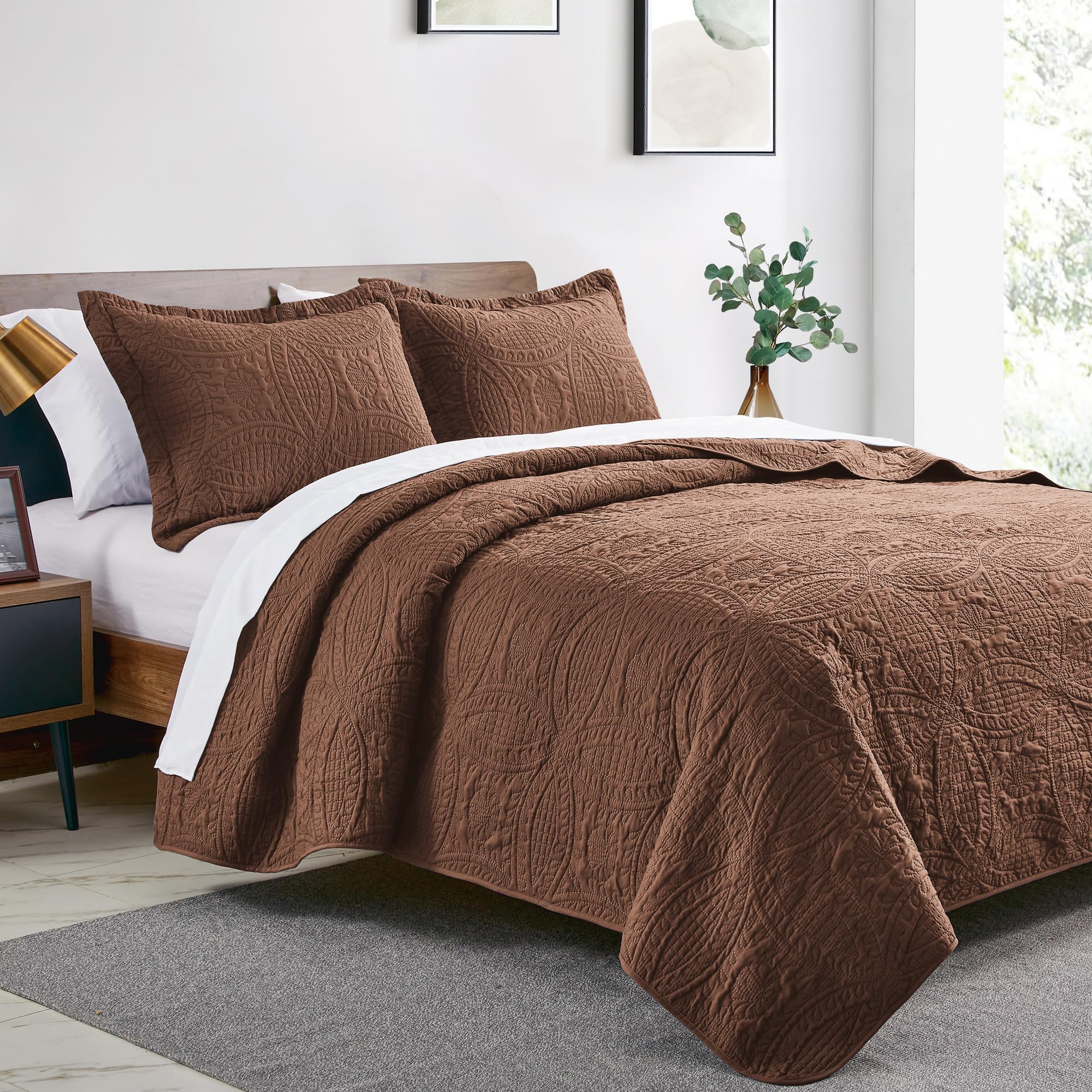 Love's cabin brushed polyester texture seen in hand for soft feel