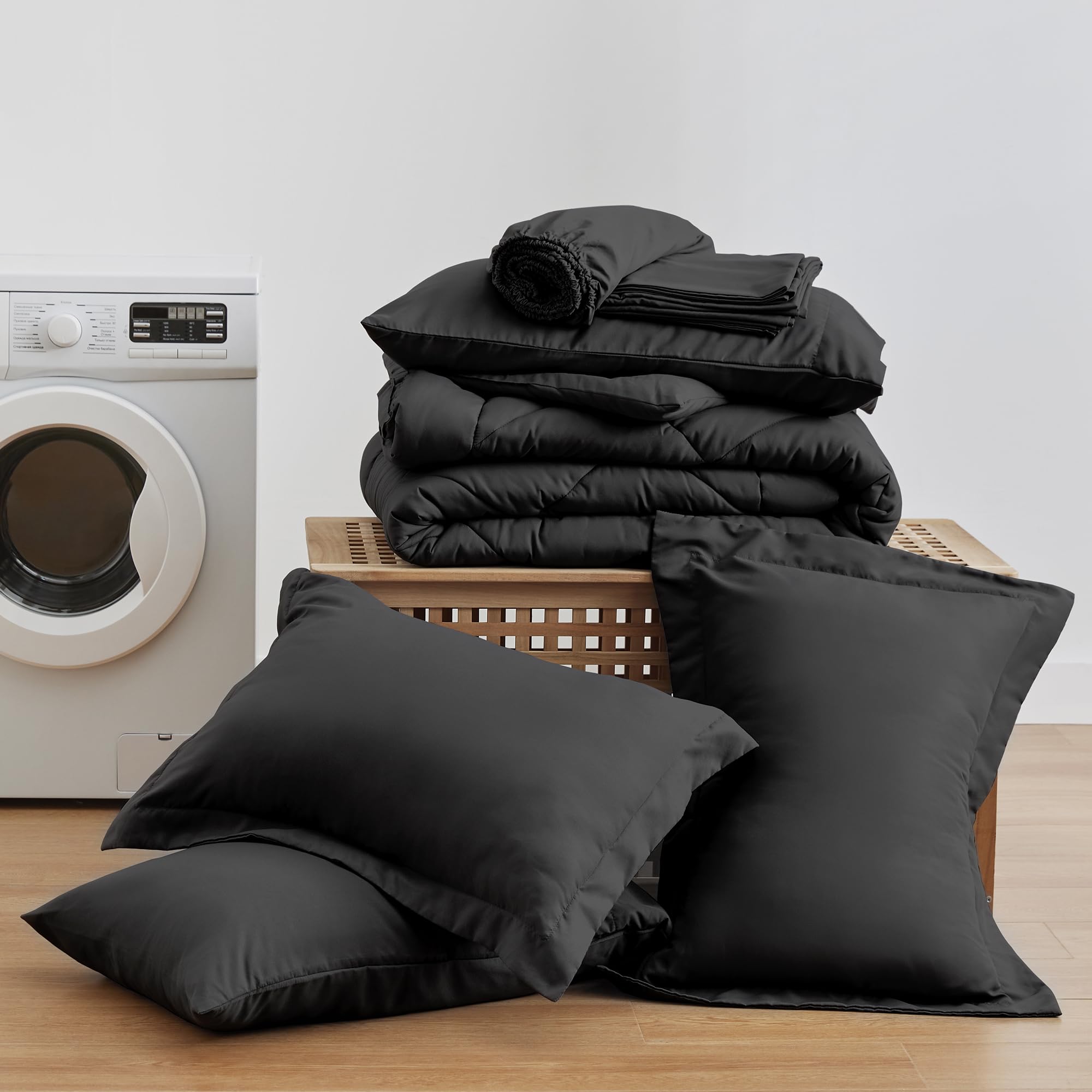 Love's cabin vacuum-packed packaging illustrating compact shipping and easy fluff