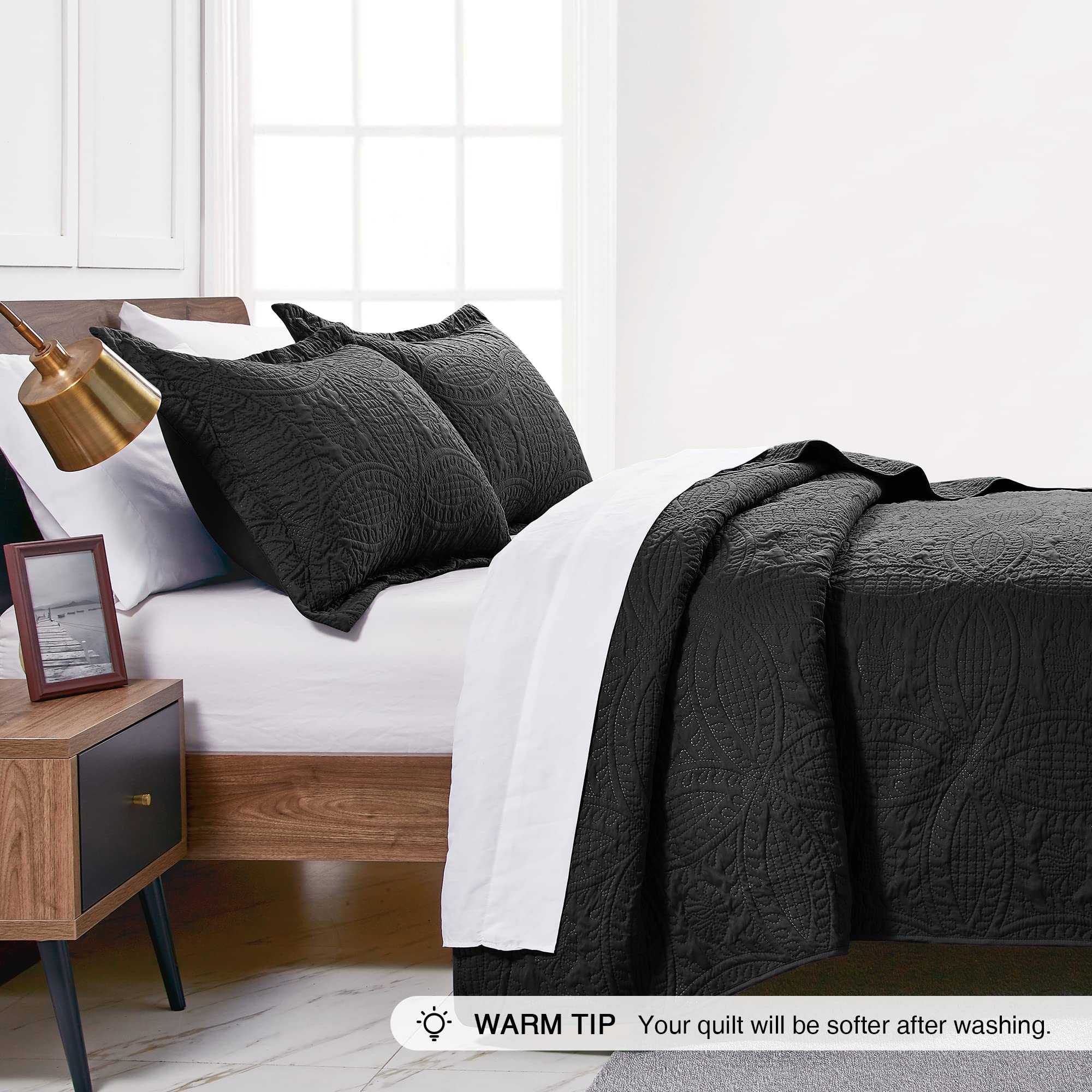 Love's cabin pillow shams arrangement matching quilt for coordinated look