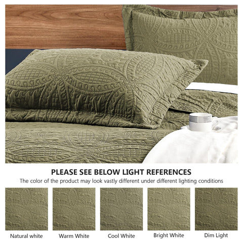 Love's cabin pillow shams detail showing matching texture and finish