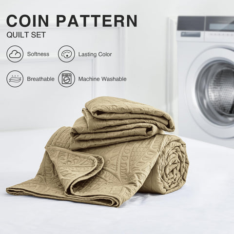 Love's cabin quilt edge and corner shows drape and reinforced ultrasonic seal