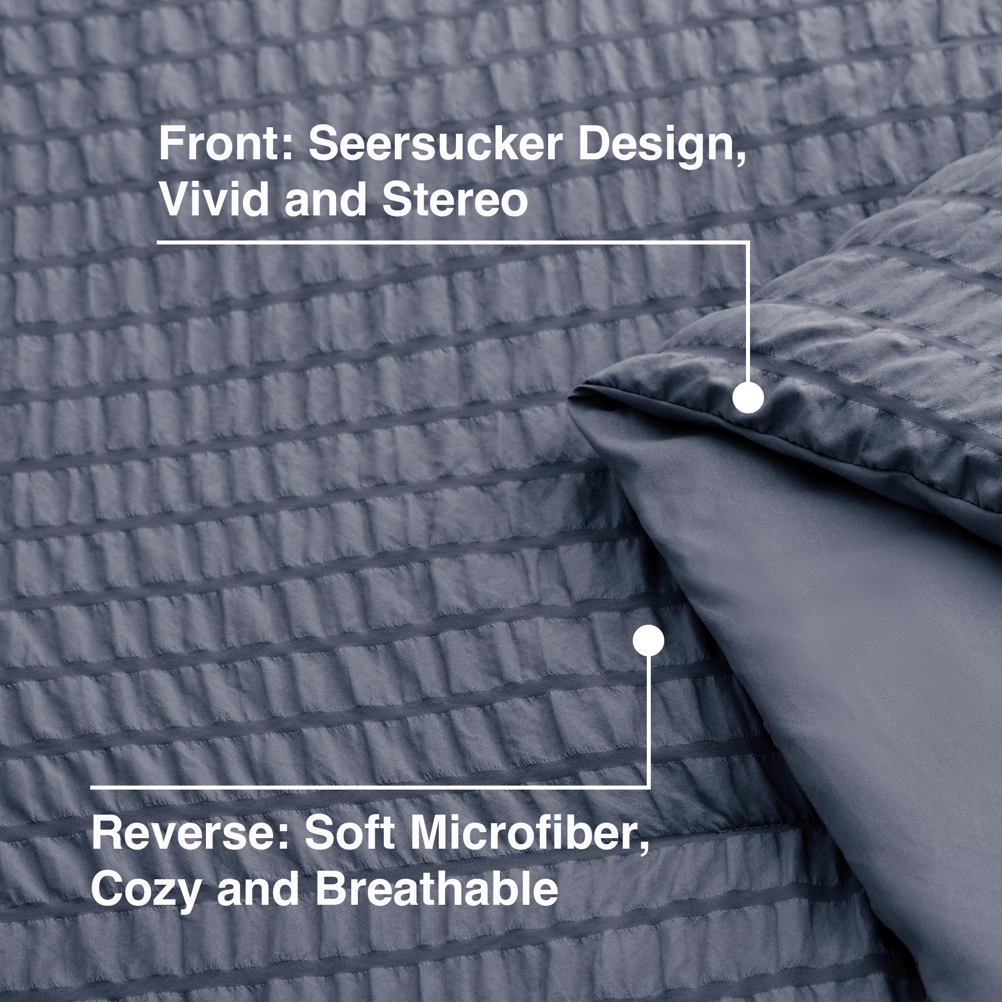 Love's cabin label and hidden patchwork stitching showing durable construction and even fill