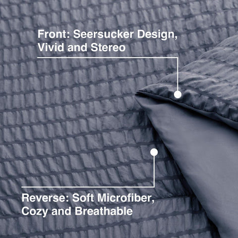 Love's cabin label and hidden patchwork stitching showing durable construction and even fill