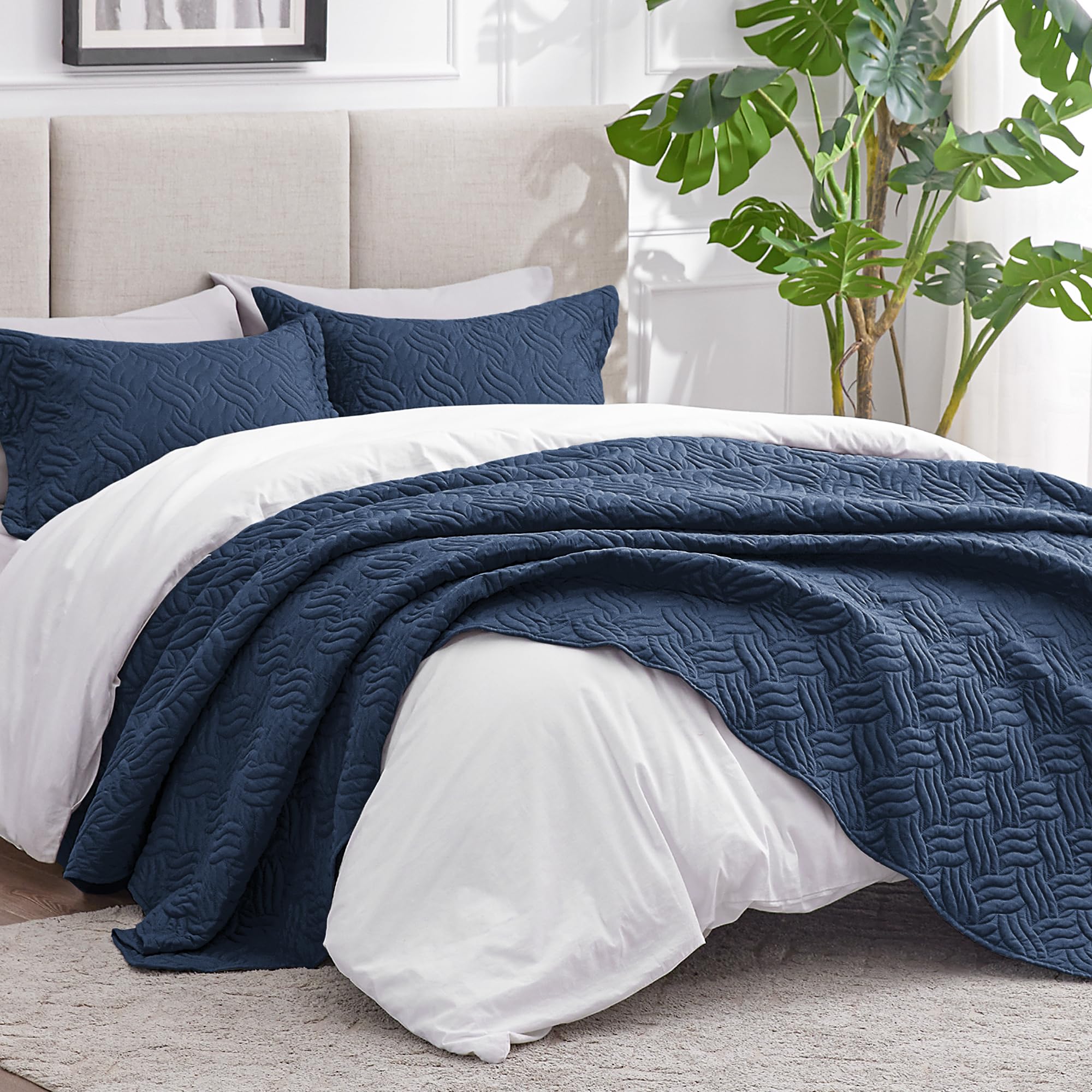 Love's cabin close-up of embossed wave pattern showing texture and breathable comfort benefit