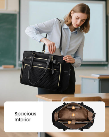 LOVEVOOK worn crossbody on commuter demonstrating hands-free convenience