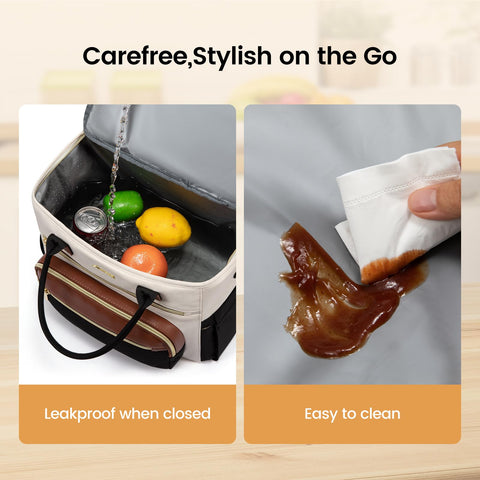 LOVEVOOK interior thermal lining and padding preserving food temperature benefit