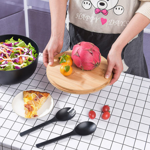 LOVYANXUE bowl set styled on kitchen countertop for everyday entertaining ready