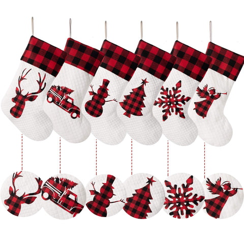 LUBOT open stocking showing 8-inch opening and roomy depth for gifts benefit