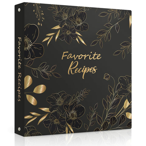 LuBudingJoy binder front cover showing elegant wipeable hardcover and protection