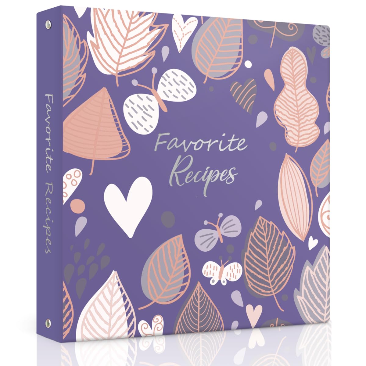 LuBudingJoy binder front cover waterproof design protects recipes