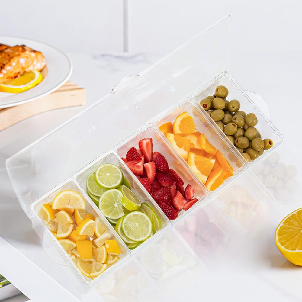 LucaSng crystal-clear unit enhancing table aesthetics and guest appeal