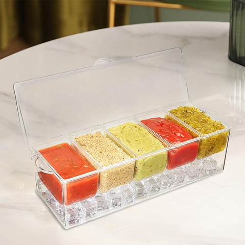 LucaSng size comparison on counter showing compact 15 by 6 inch footprint