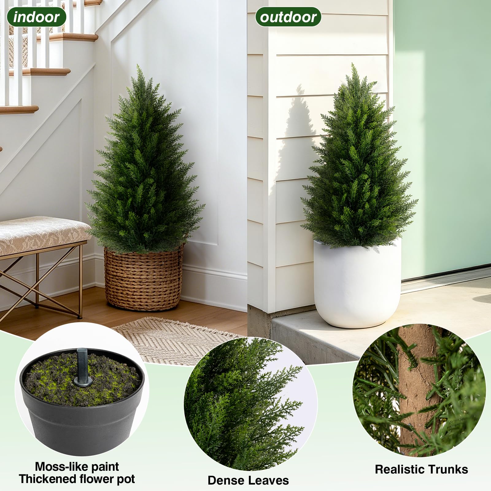 LuceAlberi detailed cedar foliage showing lifelike tips and depth