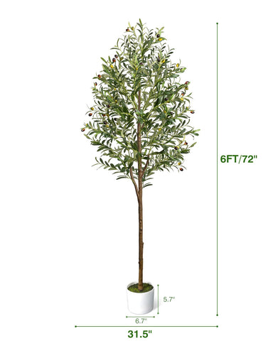 LuceAlberi in a living room adding Mediterranean height and calming ambiance