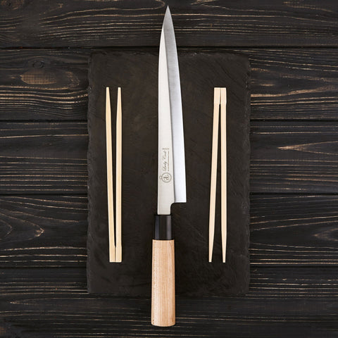 Lucky Cook mounted on magnetic strip for safe, accessible storage