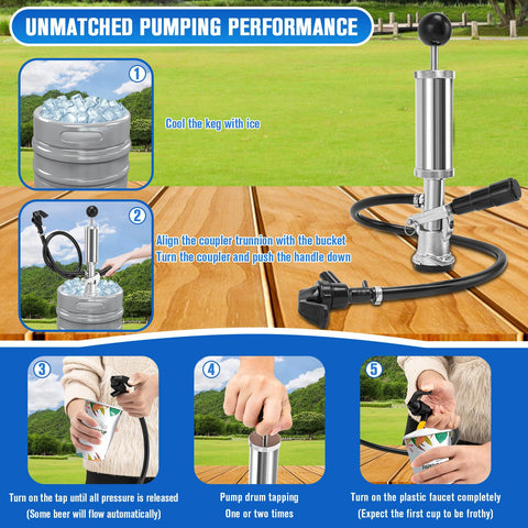 Lucky Seven hose clamp connection proving leak-free attachment