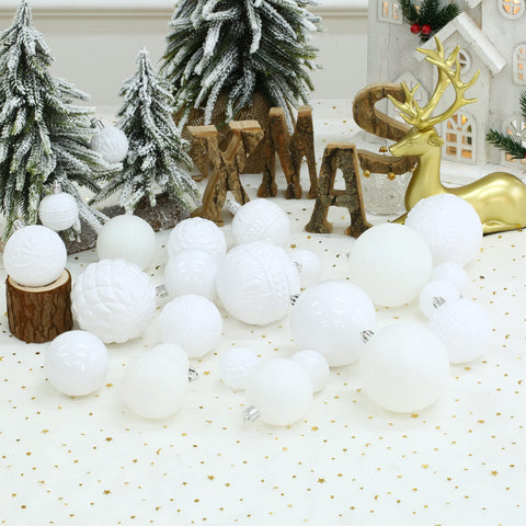 LUCKYCHRIS size comparison of small medium large ornaments for styling clarity