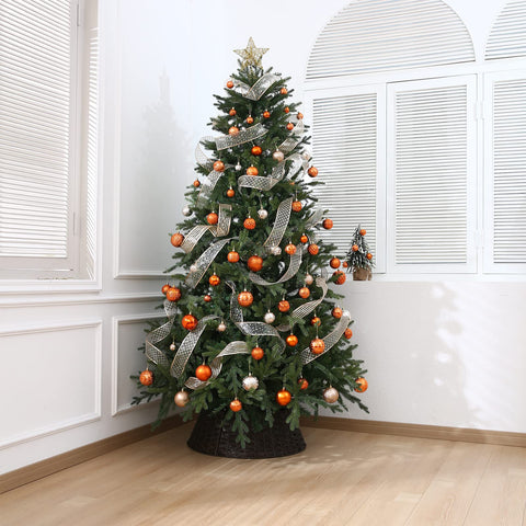 LUCKYCHRIS ornaments used as bowl filler showing decorative versatility