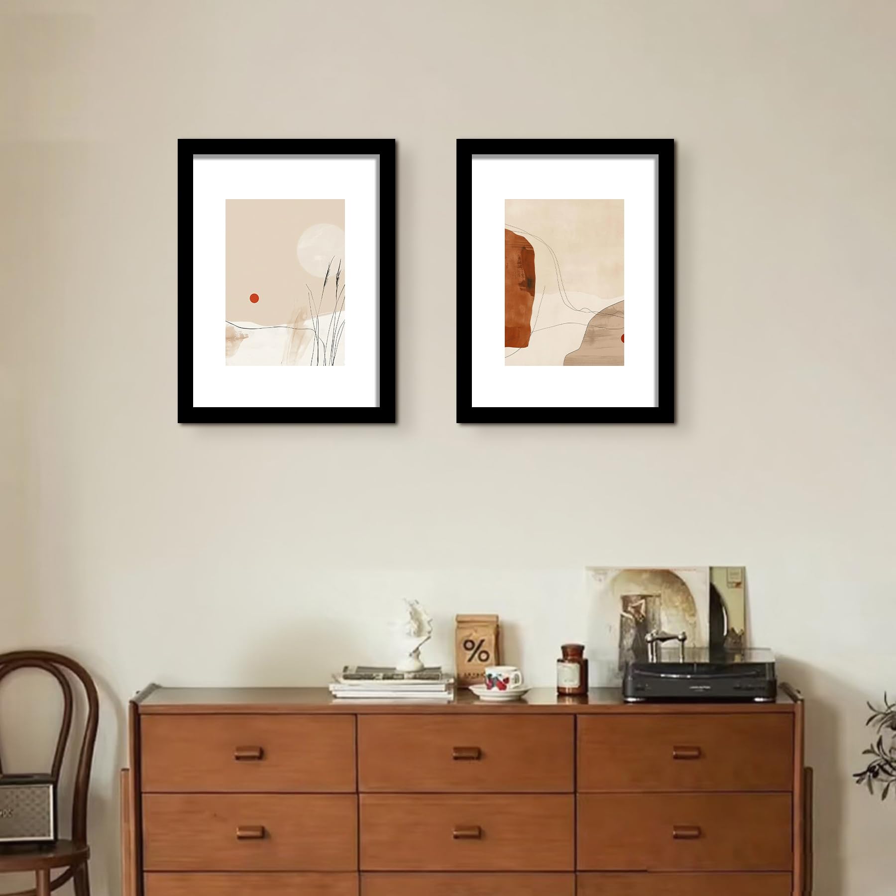 LUCKYLIFE frame in vertical office setting showing professional presentation advantage