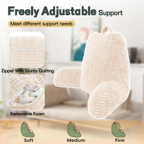 LUISOF zipper and handle detail for easy adjustment and convenient portability