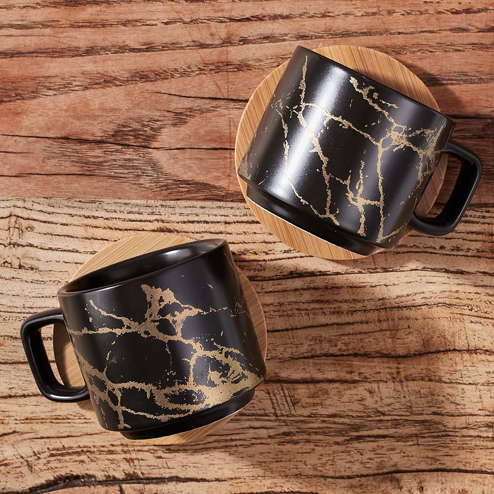 LUKA espresso cup in hand showing 4oz scale and comfortable grip