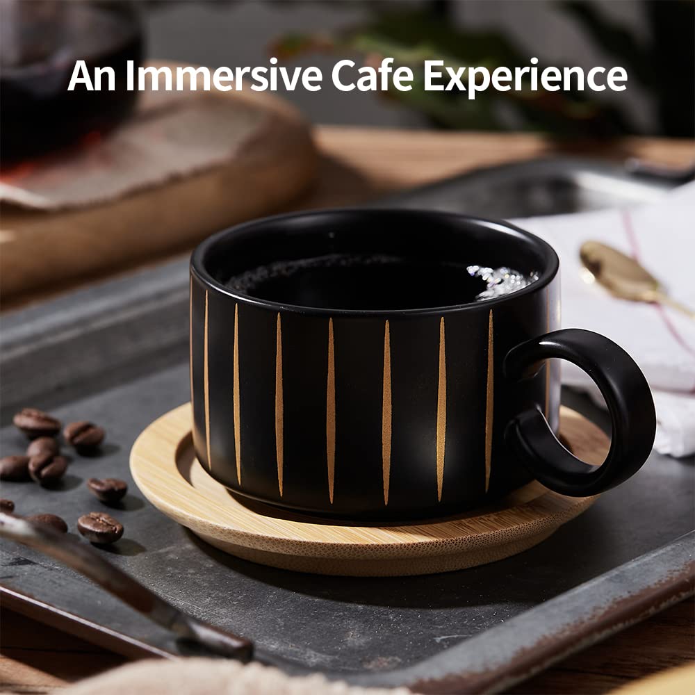 LUKA set on cafe table conveying professional presentation
