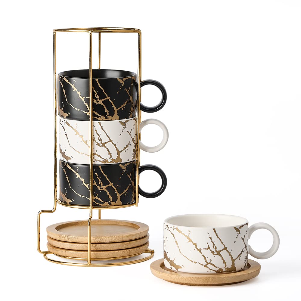 LUKA front view of porcelain espresso cup showing clean lines and elegant finish
