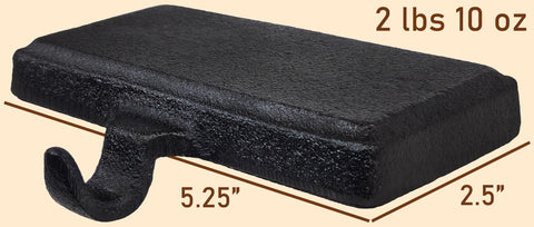 Lulu Decor holders in use with full stockings illustrating reliable support and neat presentation