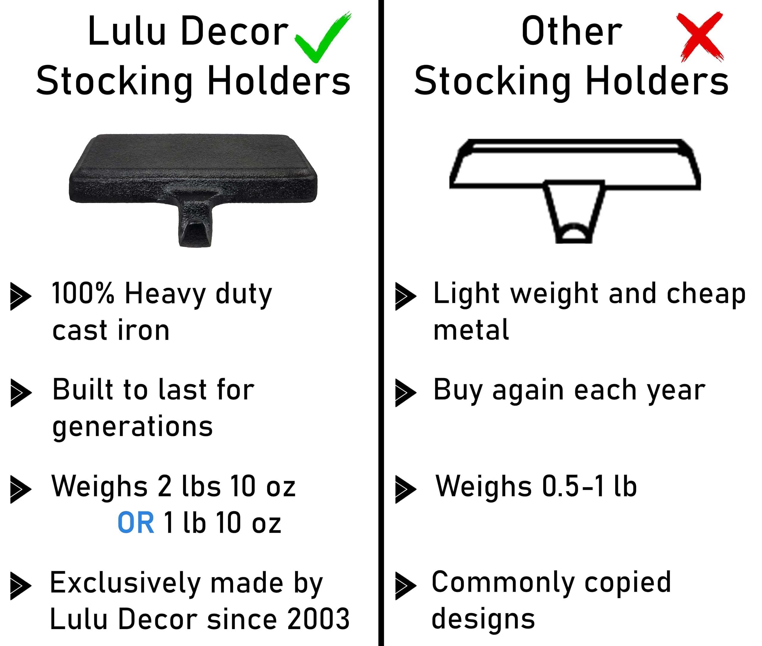 Lulu Decor side profile showing low-profile silhouette for discreet mantel use