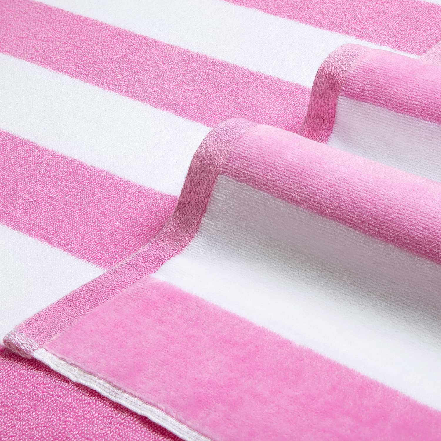 LULUHOME close-up of cotton weave highlighting soft absorbent texture