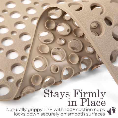LUMA HOME underside suction cups detail showing strong adhesion benefit