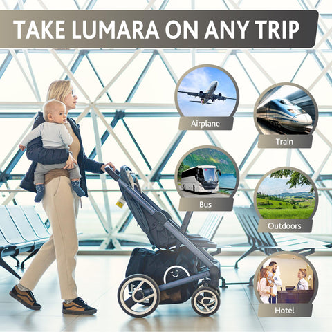 LUMARA repair kit and valves displayed for quick fixes and travel confidence
