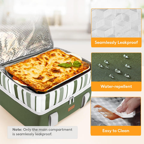 LUNCIA padded handle detail with Velcro wrap delivering comfortable and secure carrying