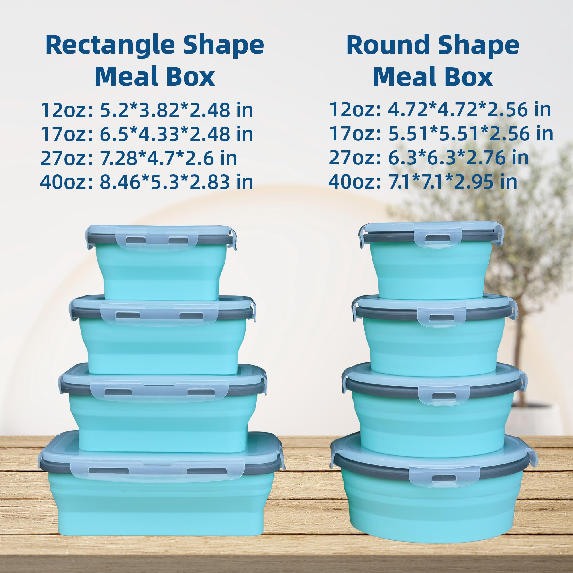 Lunememo portion size comparison with utensils, clarifies capacity choices