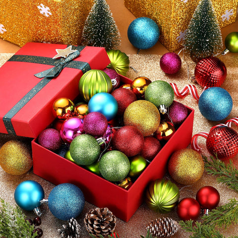 Lunmon DIY painted bauble idea displaying creative personalization options